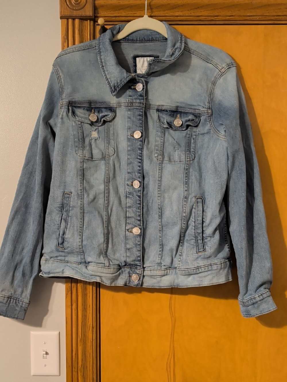 LC Lauren Conrad Light Blue Denim Jacket